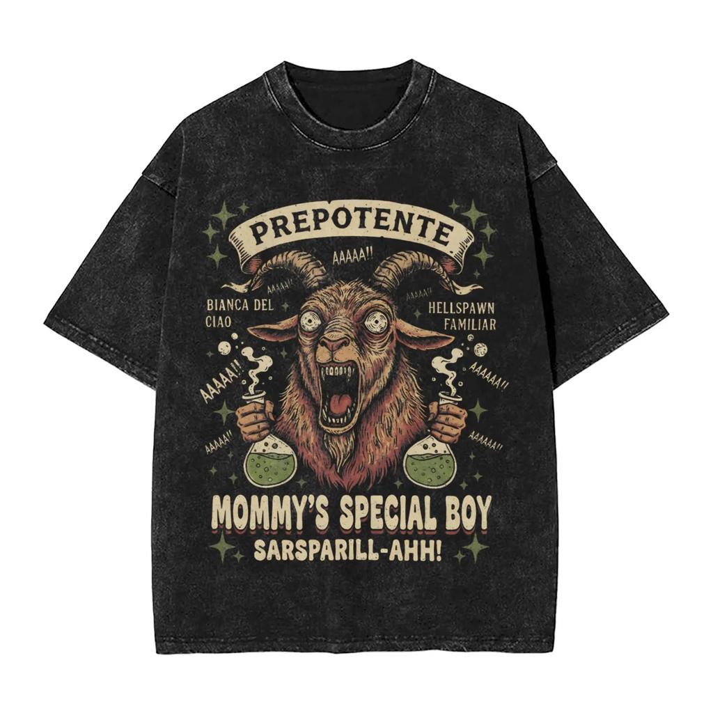 2026 Funny Meme Dungeon Crawler Carl Graphic Print T-Shirt Men Women Vintage Washed O-neck Cotton Solf Oversized Top Summer New Tee Short Sleeve