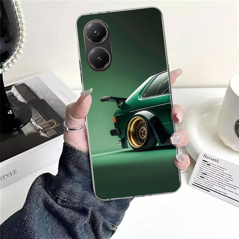 

MK1 Golf Vintage Car Soft Phone Case For Xiaomi Redmi 15C 15 13C 13 Poco X5 X6 X7 F7 Ultra M7 12C 12 10 10C 9C 9A 9T 9 Fundas Po Redmi 13