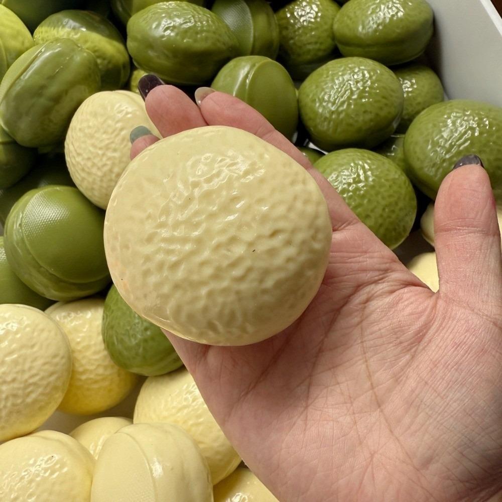 White Chocolate Matcha Fidget Toy Ball Squeezing Sensory Squeeze Toys  for Stress Relief 1PC бежевый