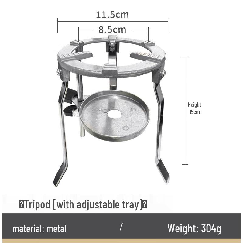 

Adjustable Laboratory Tripod Stand for Alcohol Lamp