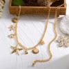 Starfish Belly Chain Conch Pendant Bohemian Style Belt New Body Chain  Beach