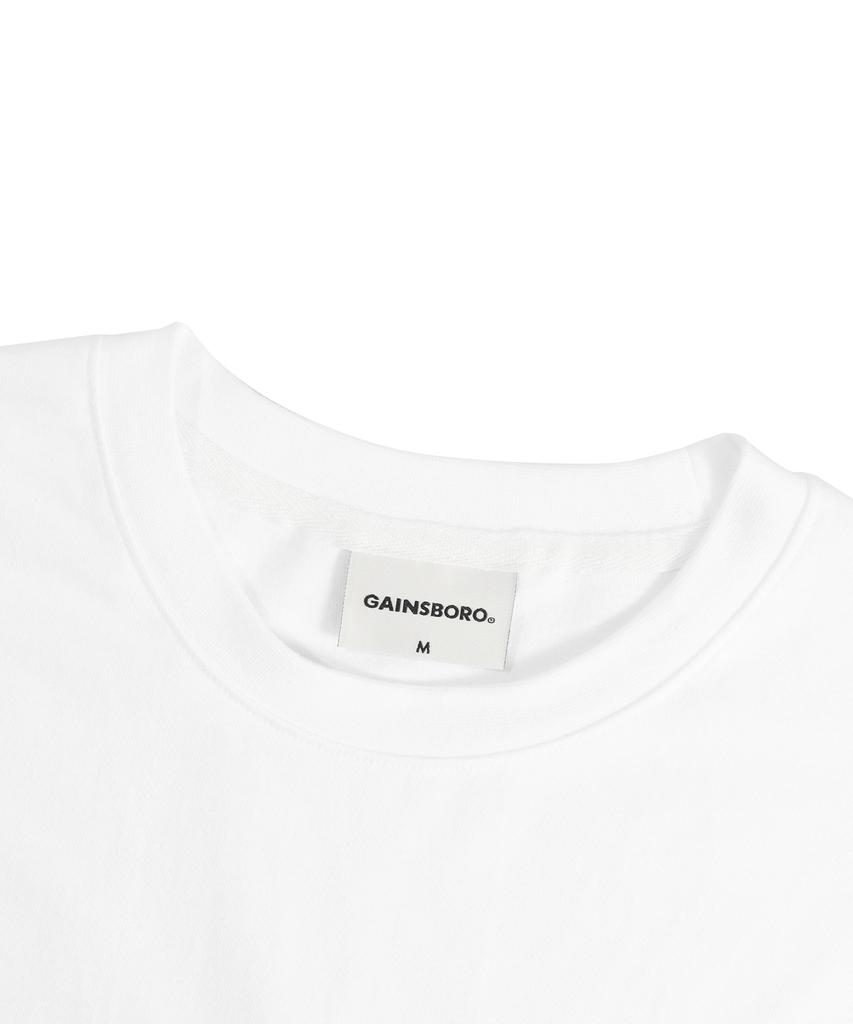 GAINSBORO 3D Star Logo T-Shirt_White/Silver