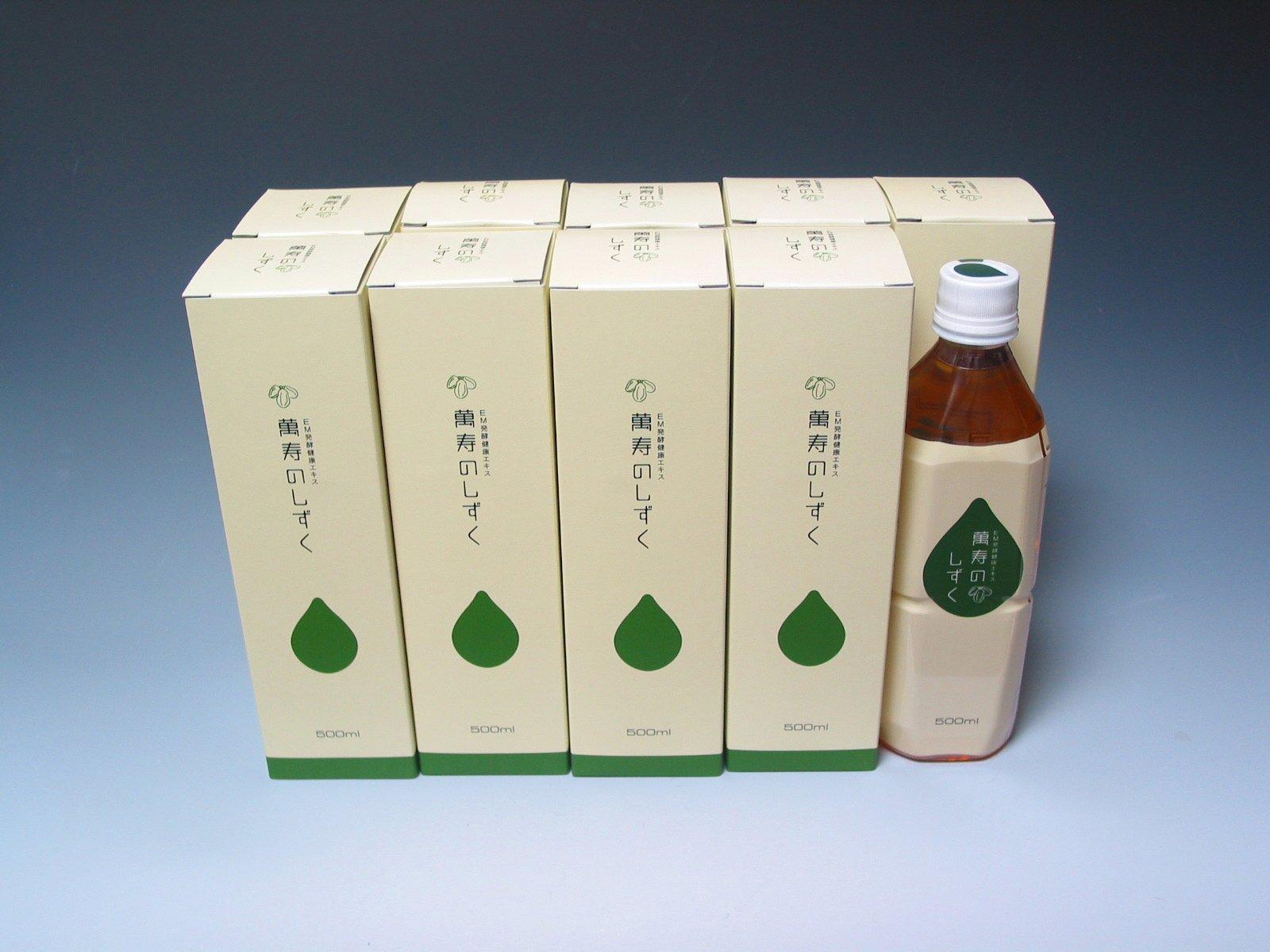 

Manju no Shizuku 500ml 10 bottles set