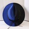 Popular European and American Classic Double-color Wide-brimmed Top Hat Men's and Women's Fashion OL Style Cowboy Hat Jazz Hat