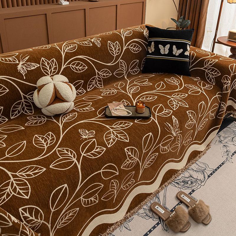 Neuer Sofabezug, Universell für alle Jahreszeiten, Retro Mittelalterliches Sofa-Handtuch, Eine ganze All-Inclusive Sofa-Decke
