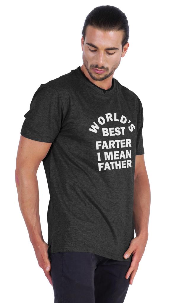Inkmeso Grafisches Zitat "Weltbester Pupser Ich meine Vater" T-Shirt Für den besten Papa Herren Trikot
