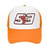 Custom Motorcycle Racing Marquezes Trucker Hat Adult Motorcycle Racing Adjustable Baseball Cap Women Unisex Outdoor Dad Hat