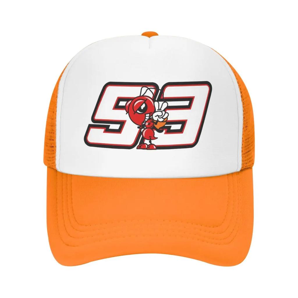 Custom Motorcycle Racing Marquezes Trucker Hat Adult Motorcycle Racing Adjustable Baseball Cap Women Unisex Outdoor Dad Hat