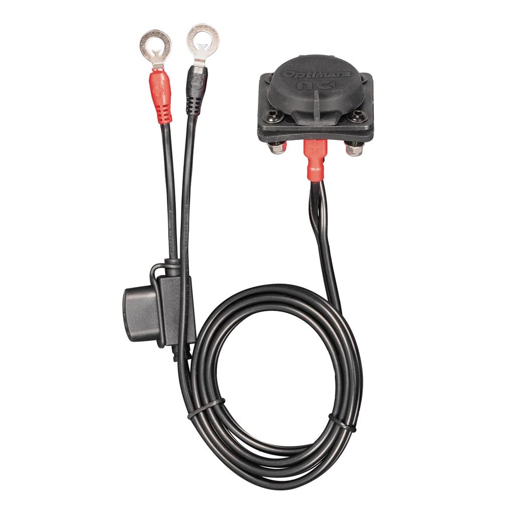 TecMATE Optimate O97P- OptiMate Car Side Magnet Port (MagCode® ) To Vehicle Side Round Terminal Cable