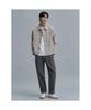 SHIFT.G Garment Dyed Cotton Slacks Ash