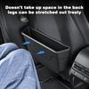 For Tesla Model 3 Model Y Seat Back Organizer Durable TPE Storage Pocket Backseat Trash Can Container For Tesla Model 3 2017- And -2025 Model Y (Not