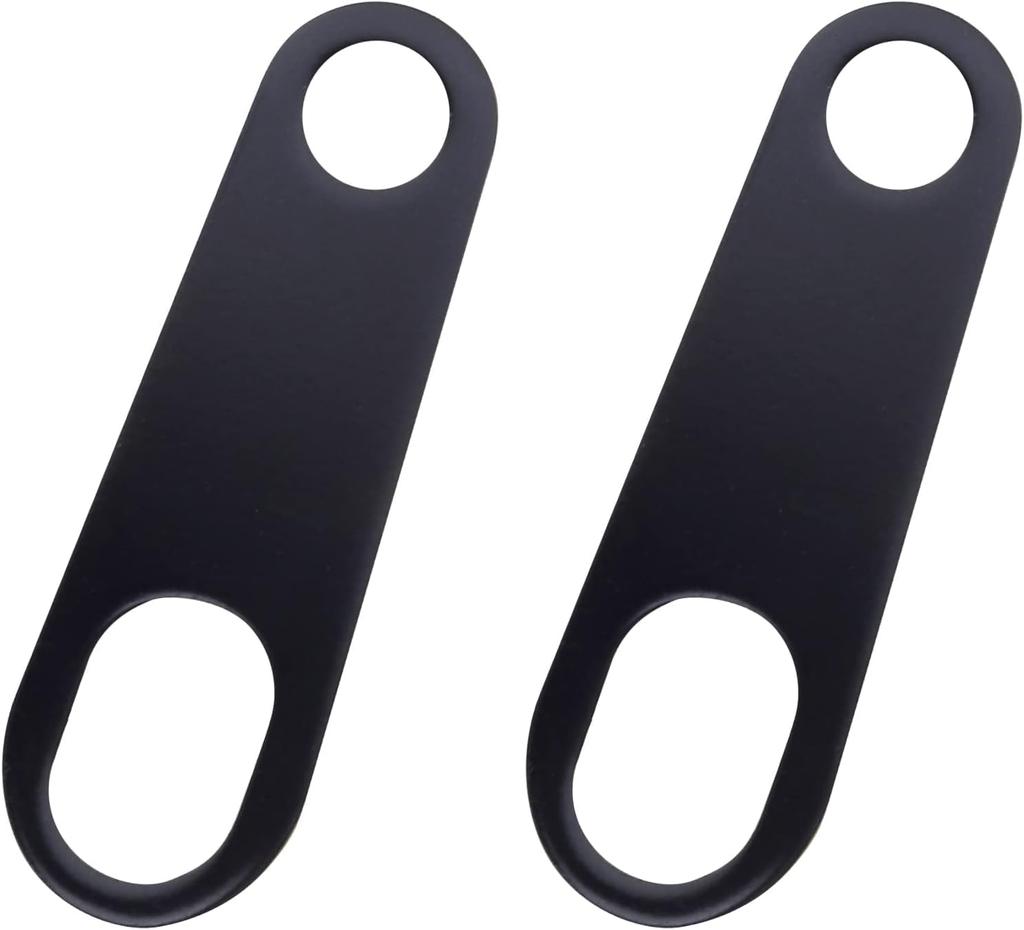 Biqing 2 Turn Signal Stays, Motorcycle Turn Signal Stay, Base Bike, Turn Signal Bracket, Durable, Exterior Parts, Black