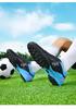 Professional Youth Futsal Low-Top Lace-Up Football Shoes with Long Studs