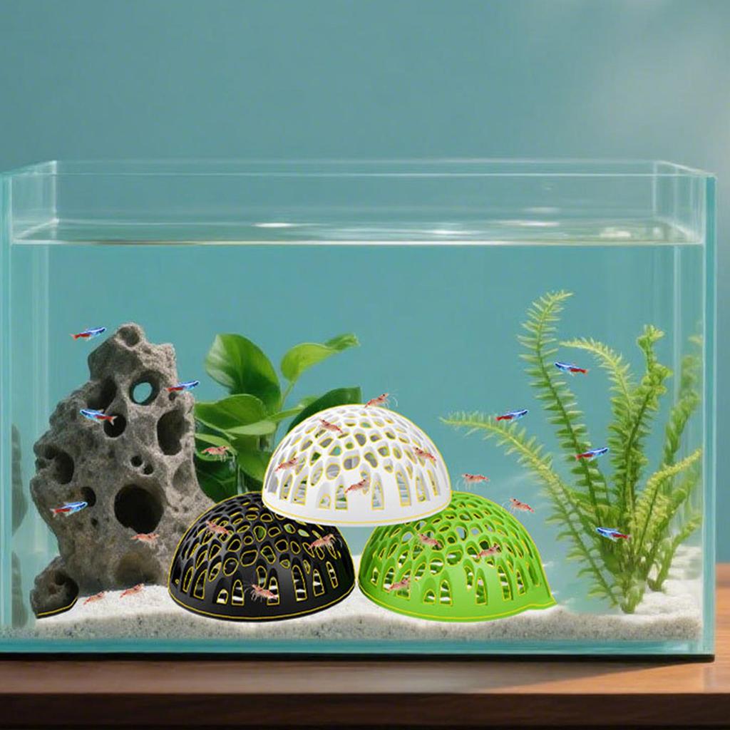 2Pcs/set Shrimp Tunnel Fish Tank Cave Hollow Shrimp Breeding Shelter Fish Tank Breeding Supplies For Small Aquatic