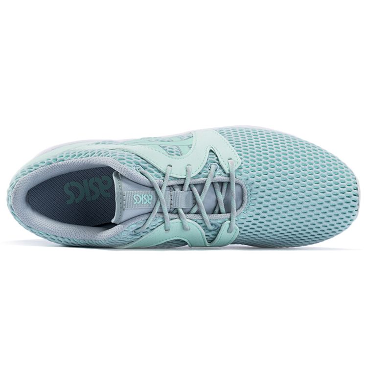 Asics Gel-Lyte Komachi Comfortable Versatile Fabric Synthetic Leather Low-Top Marathon Running Shoes Women Sneaker Mint-Green H7R5N-9687