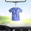 Whimsical Nurse Cartoon Uniform Acrylic Car Decor Hanging Accessory Perfect For Gifts