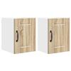 Wall Cabinet LUCCA 2 Pcs Sonoma Oak 30 X 31 X 40 Cm