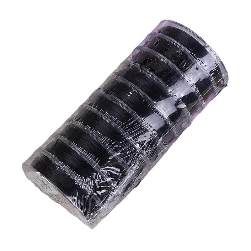 10M flat crystal line bead elastic line 0.8mm mini color elastane elastic rope DIY accessories beaded cable