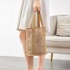 2025  Korean Beach Bag  Mesh Hollow Fitness Shoulder Bag Leisure Swimming Bag Travel Storage Washbag