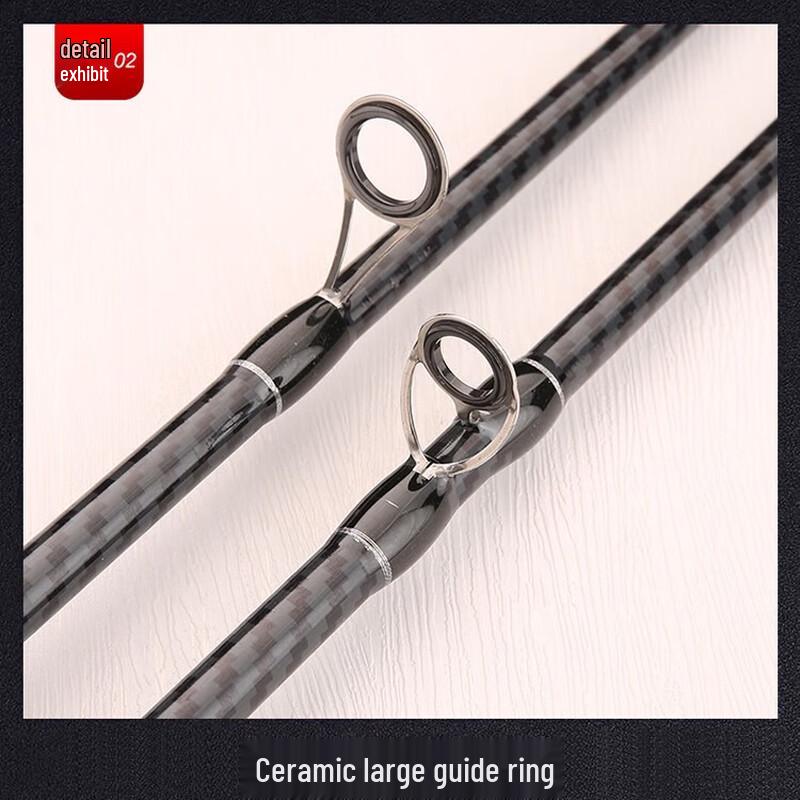 IOSN Carbon Spinning Lure Fishing Rod
