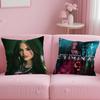 N-Natti Natasha Singer Cushion Cover Comfortable Reversible Pillow Cover Ideal For Car Sofa Bedroom & Beyond