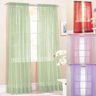 Домашній Весільний Декор Однотонні Ламбрекени Дверна Віконна Штора Драпірування