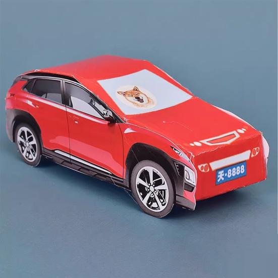 Pet Memorial Car Realistic Pet Vehicle Eco-Friendly Fully Burnable Small Car for Pet Perfect Farewell Anniversary Memorial Pet Memorial Products