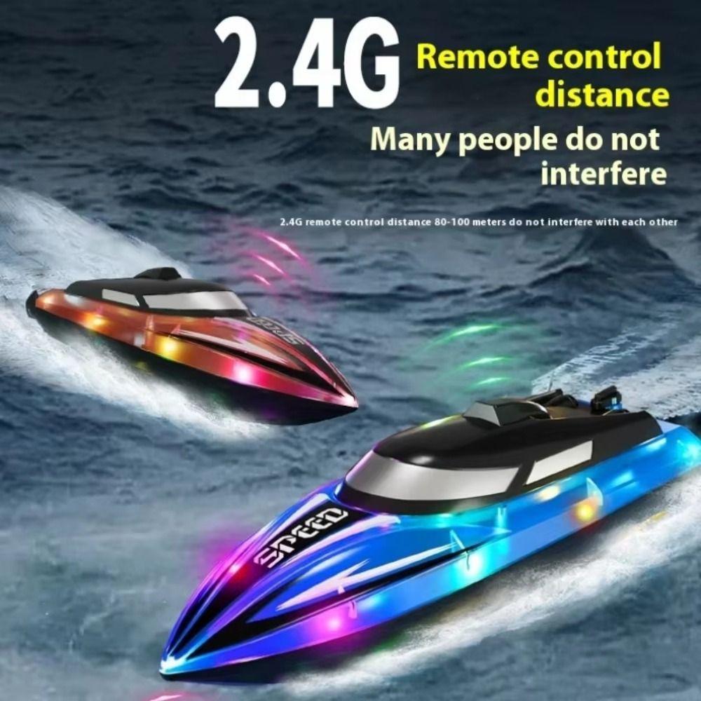 Dual Motors Remote Control Ship Toys Electric Watercraft Electric Yacht Boat  for Children