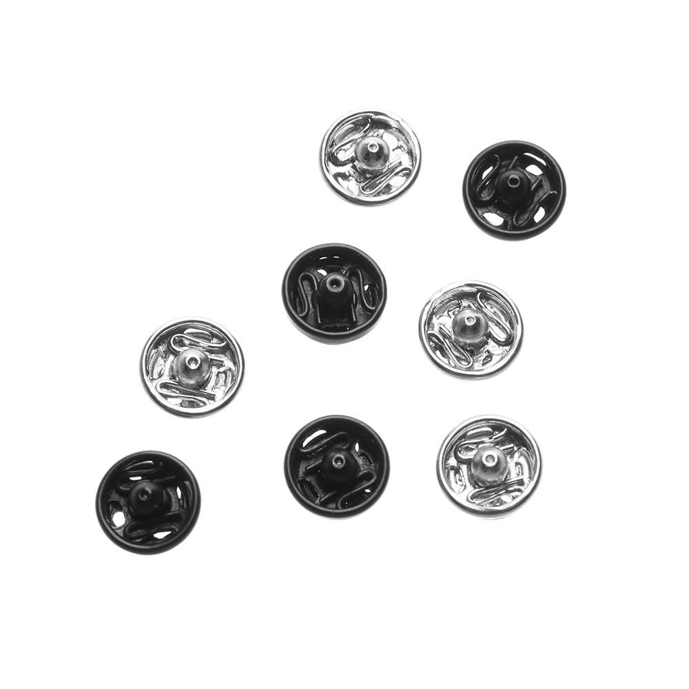 10/24pcs 5mm Craft Dollhoues Miniature Metal Buckles Mini Buttons DIY  Clothes Clothing Sewing Buckle