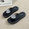 Modische offene Zehen Metall Herz Hausschuhe Rutschfeste PVC Hausschuhe Für Damen Weiche Sohle Strandbekleidung Schuhe Küsten Slides Sandalen Outdoor