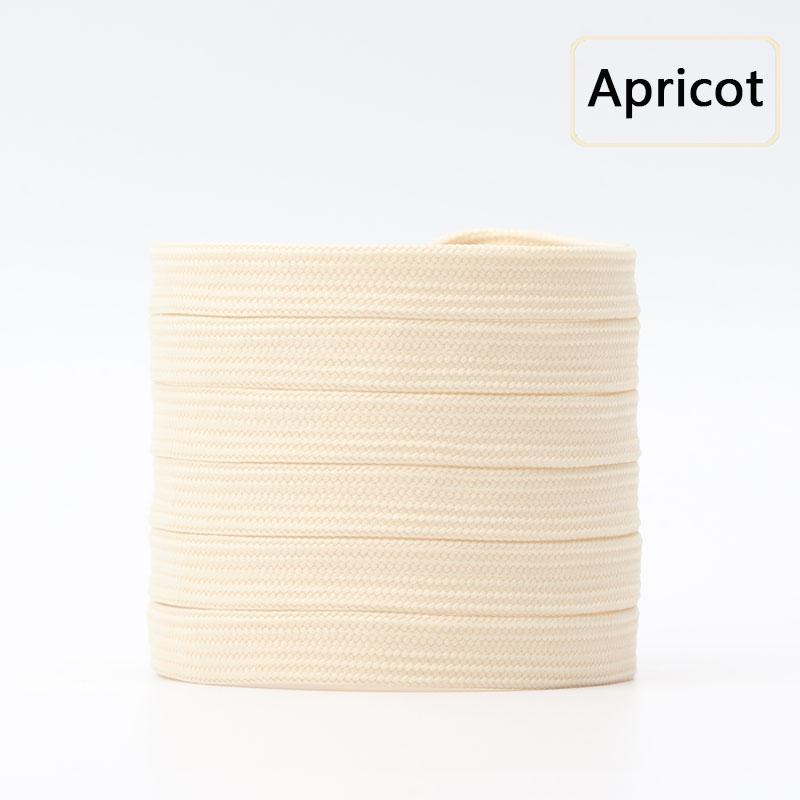 1Pair/3Pair New 0.8cm Wide Flat Durable Shoelace Suitable for A Variety of Shoes Solid-color High-quality Shoelaces