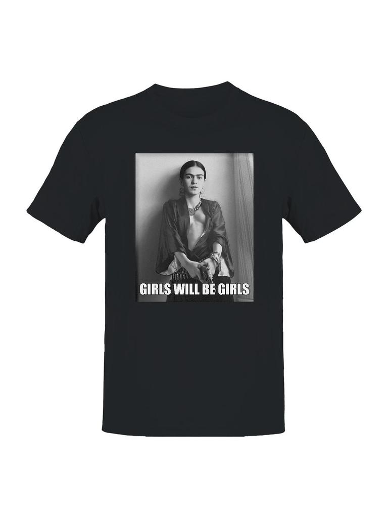 Frida Kahlo Empowered Elegance Men's T-shirt
