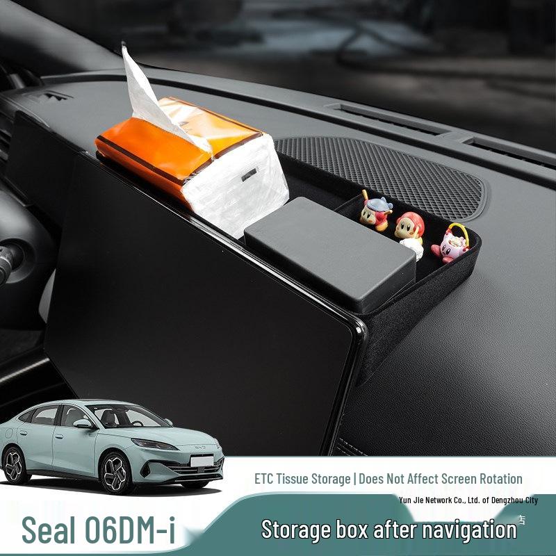 SeaLion 06dmi/Travel Edition Rear Navigation & Storage Box with Screen & Tissue Holder