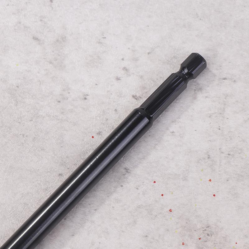 1/3Pcs Hexagonal Handle Red Extended Quick Release Self-Locking Extension Rod Extension Rod 300Mm Screwdriver Extension Rod Tool