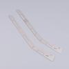 2 Piezas Hebilla de Placa Metálica Para Accord Octava Generación 2008 2013 Soporte Frontal de Parachoques Soporte de Fijación Resistente al Óxido