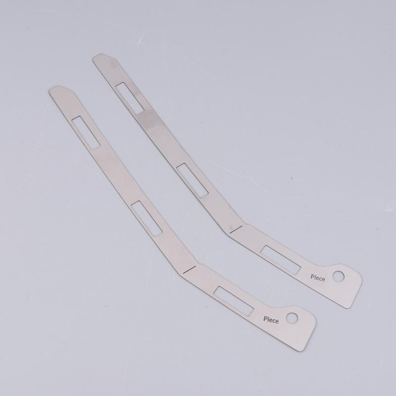 2 Piezas Hebilla de Placa Metálica Para Accord Octava Generación 2008 2013 Soporte Frontal de Parachoques Soporte de Fijación Resistente al Óxido