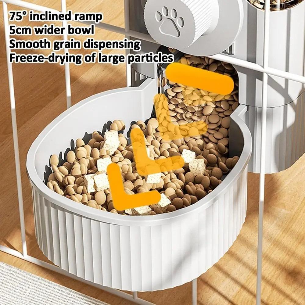 Hanging Pet Food Bowl Cage Feeder/Water Dispener, Leakproof Easy To Clean Sturdy Pet Feeding Supplies, For Pet Daily Feeding