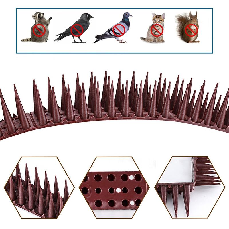 25Cm-200Cm Bird Spike Anti Birds Devices Garden Supplies Pigeon Spikes Pigeon Defense Scare Pigeons Bird Spike