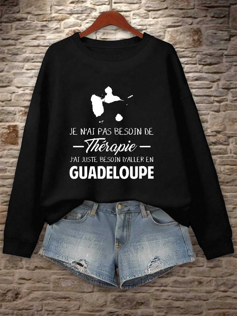 French Quote Therapy Guadeloupe women's sweatshirts