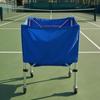 Tennis Ball Cart Reinforced Training Sphere Carrier with Wheels