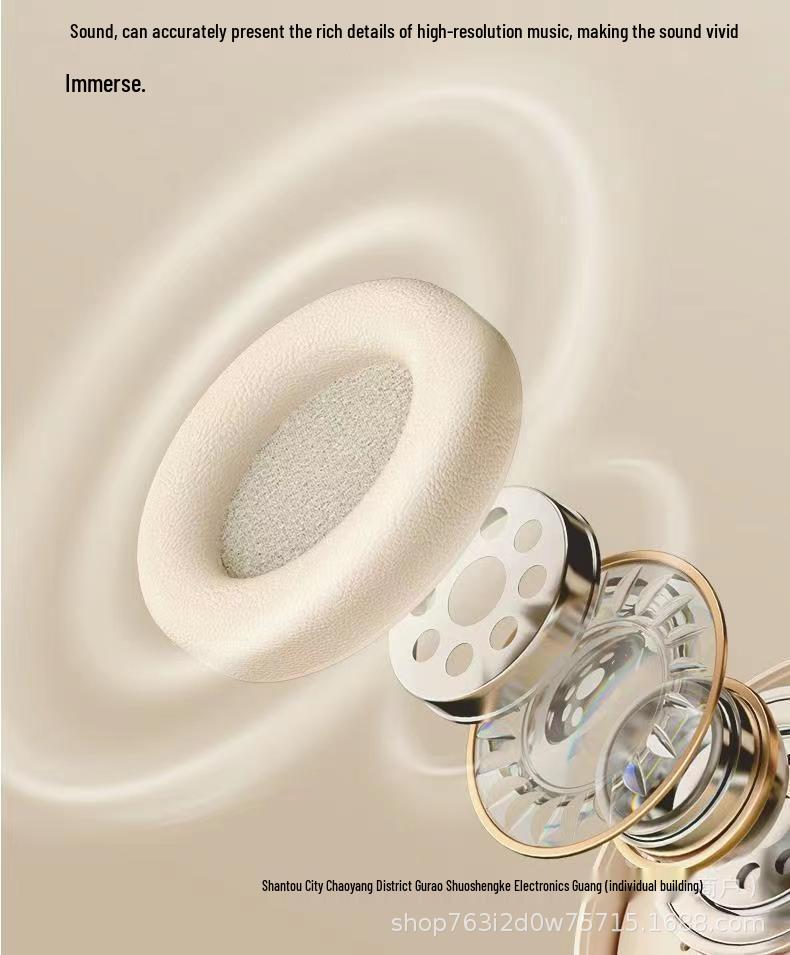 2025 Over-ear Bluetooth Headphones with Super Long Battery Life – High-Quality Wireless Headset 2961.