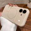 Orginal Liquid Silicone Crystal Camera Protect Case for IPhone 17Pro Max 16 15 14 13 12 11 Official for Magsafe Shockproof Cover