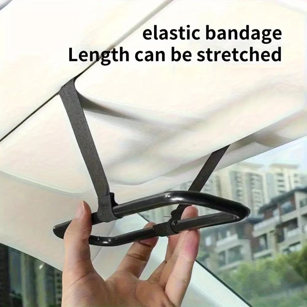 Hanging Sun Visor Tissue Holder Elastic Rope Hanging Tissue Box Car Tissue Rack Seat Back