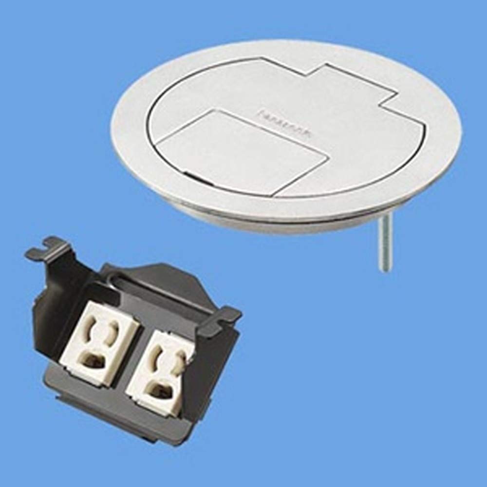 

Panasonic Flat Type Floor Conditioner Retainer 2P15A125V 2 Ports with Ground DU7743K