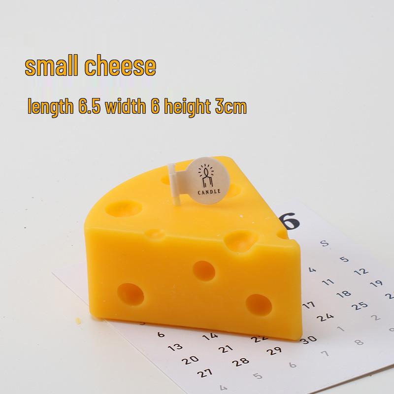 Cheese-Shaped Scented Candle: Handmade Gift & Party Favor Incense Ornament