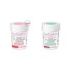 2 colorants alimentaires en poudre - vert d'eau-rose poudré