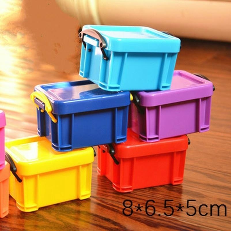 Candy Color Creative Home Furnishing Trumpet Mini Lock Box Super Cute Storage Boxes Accessories