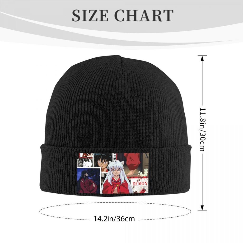 Unisexga Kimono Inuyasha Sesshomaru Warm Knitted Cap Winter Knit Bonnet Hat Skullies Beanies Hip Hop Caps for Unisex