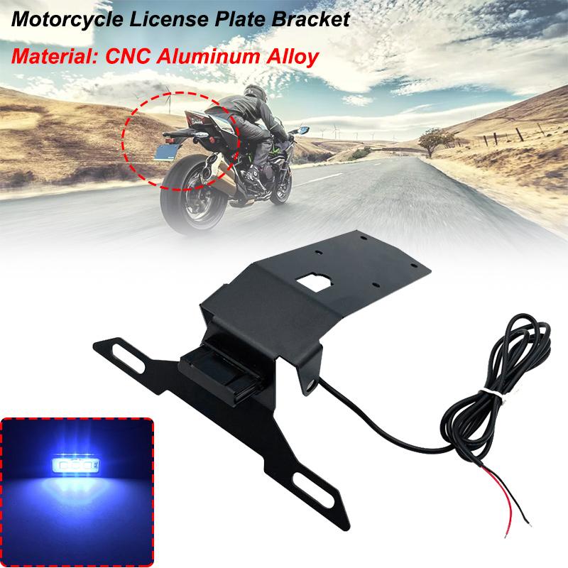 

Для Kawasaki Ninja H2 SX 2019 2020 2021 новый мотоциклетный светодиодный фонарь, задний держатель номерного знака, кронштейн, хвостовое аккуратное крыло