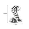 Metal Car Front Grille Emblem for Ford Shelby GT500 Mustang Fiesta Focus Mondeo Kuga Ranger Explorer Rear Trunk Badge Sticker